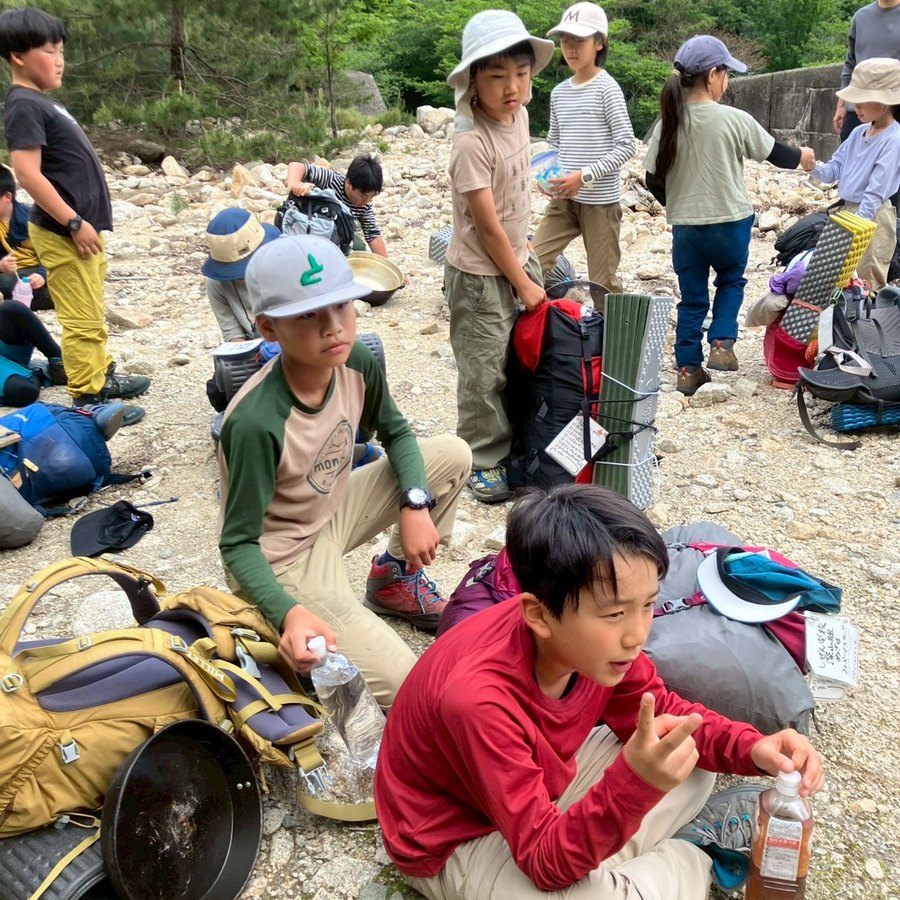 仲間と過ごす活動のひととき